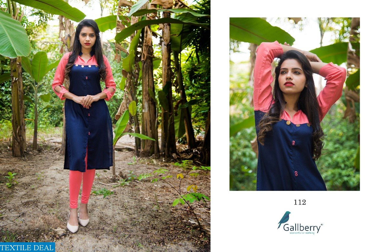 Gallberry gardenia vol-2 Wholesale ready made long kurtis